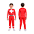 Fantasia Power Rangers Infantil Macacão Longo Super Herói Personagem Festa Carnaval Dia das Crianças Presente de Aniversário Menino - Imagem 7