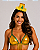 Tiara Brasil Arquinho Cartola Verde e Amarela Torcida Copa do Mundo Desfile 7 de Setembro Festa das Nações - Imagem 2
