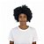 Peruca Cabelo Crespo Pixaim Carapinha Black Power Curto Acessório Cosplay Fantasia Mendigo Festa Carnaval Bloquinho - Imagem 1