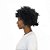Peruca Cabelo Crespo Pixaim Carapinha Black Power Curto Acessório Cosplay Fantasia Mendigo Festa Carnaval Bloquinho - Imagem 2