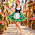 Fantasia Camponesa Italiana Holandesa Alemã Adulto Vestido Típico Países Festa Temática Cultural Feira das Nações Traje Tradicional Folclore Oktoberfest Eventos Traje Tradicional Europeu - Imagem 8
