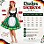 Fantasia Camponesa Italiana Holandesa Alemã Adulto Vestido Típico Países Festa Temática Cultural Feira das Nações Traje Tradicional Folclore Oktoberfest Eventos Traje Tradicional Europeu - Imagem 5