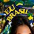 Tiara Arco Brasil Copa do Mundo Eva Com Glitter Arquinho Torcida Futebol Brilho Jogos Olímpicos Desfile 7 de Setembro - Imagem 3