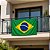 Bandeira do Brasil Grande Torcida Copa do Mundo Seleção Brasileira Jogos Olímpicos Desfile 7 de Setembro Carreata Festa Nações - Imagem 2