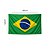 Bandeira do Brasil Grande Torcida Copa do Mundo Seleção Brasileira Jogos Olímpicos Desfile 7 de Setembro Carreata Festa Nações - Imagem 1