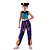 Fantasia Zoey Huntrix Guerreiras K-Pop Infantil Menina Cosplay Demon Hunters Cropped + Calça Festa Carnaval Bloquinho Halloween - Imagem 2