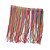 Colar Choker Tecido Gargantilha com Franjas Brinco de Tiras Acessório Colorido Fantasia Carnaval Bloquinho Dança - Imagem 4