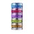 Kit Glitter Cremoso Light com 5 Cores Brilho Colorido Maquiagem Facial Pintura Corporal Make Carnaval Bloquinho Folia - Imagem 3