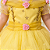 Fantasia Princesa A Bela e A Fera Bebê Vestido Amarelo Princesinha Luxo Festa de Aniversário Presente Dia das Crianças Menina Baile Carnaval - Imagem 3
