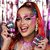 Glitter Gel Glow Power Holográfico Maquiagem Artística Brilho Rosto Corpo Carnaval Bloquinho Make Iluminada Corporal Fac - Imagem 3