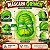 Máscara Grinch Plástico Monstro Verde Natal Acessório Personagem Fantasia Natalina Cosplay Halloween Festa Temática Carnaval - Imagem 4