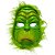 Máscara Grinch Plástico Monstro Verde Natal Acessório Personagem Fantasia Natalina Cosplay Halloween Festa Temática Carnaval - Imagem 3