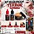 Kit Maquiagem Terror Cicatriz Sangue Falso Queimadura Efeitos Especiais Halloween Cosplay Teatro Paixão de Cristo Caracterização Zumbi Feridas Maquiagem Artística - Imagem 4