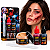 Kit Maquiagem Terror Cicatriz Sangue Falso Queimadura Efeitos Especiais Halloween Cosplay Teatro Paixão de Cristo Caracterização Zumbi Feridas Maquiagem Artística - Imagem 1