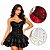 Fantasia com Corset Adulto Corselet Rendado Corpete Espartilho Cinta Modeladora de Cintura Figurino Halloween Cosplay Festa Temática Teatro Evento Carnaval - Imagem 1