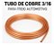 Tubo Cobre 3/16 Freio Carros Antigos Vans Caminhonetes 5m - Imagem 2