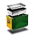 Churrasqueira Box Portátil 50x30 Aço Inox 430 - Imagem 8