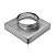 Adaptação para Chaminé 30,5 x 30,5 cm Aço Inox 304 - Imagem 2