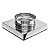 Adaptação para Chaminé 30,5cm x 30,5cm Galvanizado - Imagem 2