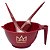 Kit Personalizado Aldeane Martins - Cumbuca + Pincel + Pente - Imagem 1