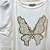 Blusa Borboleta Dourada - Imagem 9
