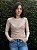 Blusa Feminina Rosê Com Pérolas - Imagem 1