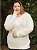 Blusa Tricô Plus Size Toque Peluciado - Imagem 1