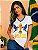 Blusa Brasil Arara Azul - Imagem 2