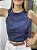 Cropped Recortes Denim - Imagem 4