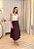 Saia Midi Linho Lorena - Imagem 1