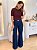 Calça Pantalona Jeans - Imagem 1