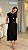 Vestido Midi com Cinto - Imagem 1