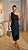 Vestido Lápis Jeans - Imagem 1