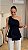 Blusa Jeans Flor - Imagem 6