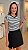 Blusa Trico Viscose Listrada - Imagem 2