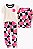 Kit Camiseta Flor rosa - Imagem 1