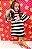 Vestido Listrado Patins - Imagem 1