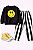 Kit Moletom preto Smile - Imagem 1