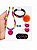 Kit Acessórios Smile colorido - Imagem 1