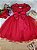 Vestido de Festa Infantil  Vermelho Luxo - Cod: 2248  ( 1 ) - Imagem 3