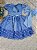 Vestido festa Infantil Azul - Cod: 2199 (1 e 3) - Imagem 4