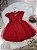 Vestido Festa Infantil Vermelho MB - Cod: 2245  (  M e  G) - Imagem 2