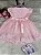 Vestido de Festa Infantil Rosa LLK - Cod: 482 (P, ao G) - Imagem 2