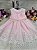 Vestido de Festa Infantil Renda Luxo - Cod: 498  ( P e M ) - Imagem 1