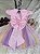 Vestido de Festa Infantil Colorido Unicórnio Arco Iris circo- Cod: 2117 (1 ao 2) - Imagem 3