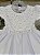 Vestido Infantil Branco Batizado Daminha - Cod: 2145 ( 1 ) - Imagem 2