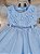 Vestido de Festa Infantil Azul- Cod: 2370 (M e G) - Imagem 2