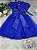 Vestido de Festa Infantil Azul Royal - Cod: 2351  ( 1 e 3) - Imagem 3