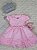 Vestido Festa Infantil Rosa  - Cod: 2254 - Imagem 1