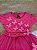 Vestido de Festa Infantil borboletas Pink  Cod: 2236   ( 2 ) - Imagem 3